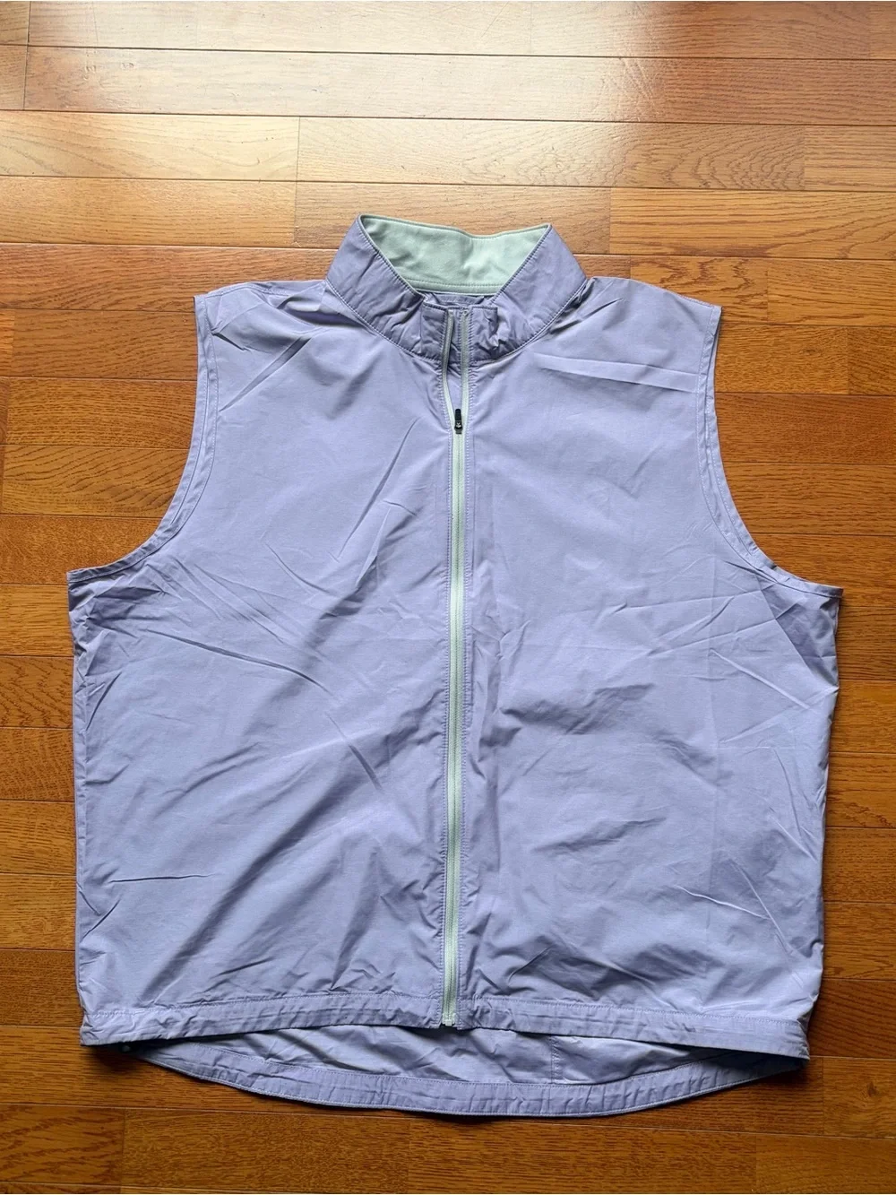 Peter Millar Crown Sport Full Zip Performance Golf Vest Purple
